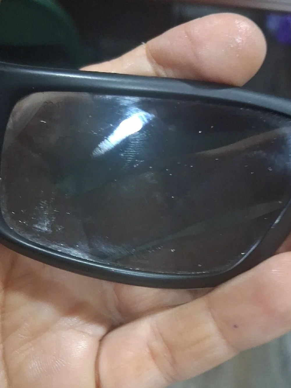 Nike Matte Black Sport Sunglasses with Neon Yellow Swoosh